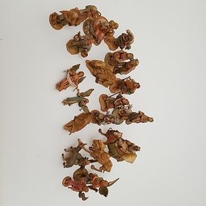 Fontanini 5" Nativity figurines lot of 20